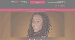 Desktop Screenshot of proafricanhairbraiding.com